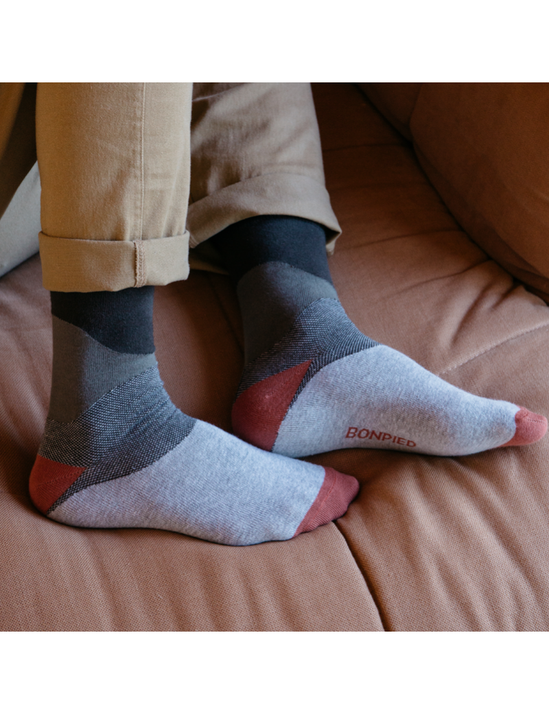 Chaussettes Homme Made in France Solidaires - Bonpied