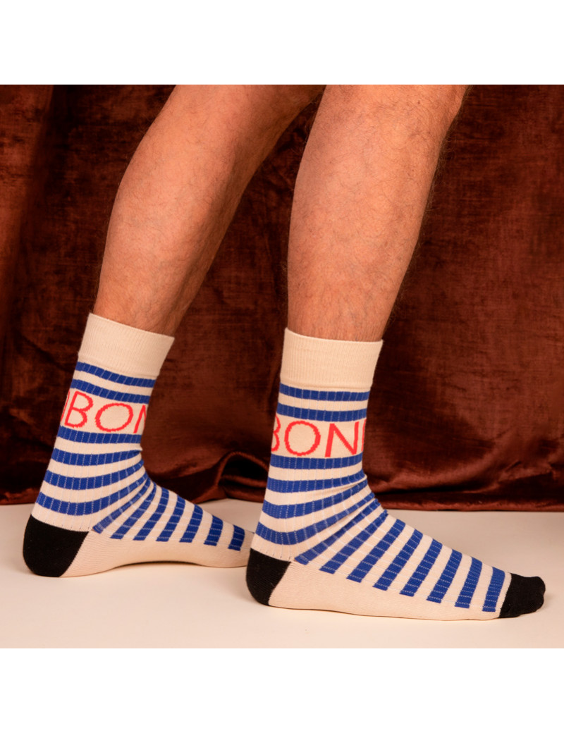 Chaussettes made in France et solidaires homme Lucas - Bonpied