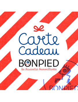 Chaussettes Solidaires Bonpied La carte cadeau